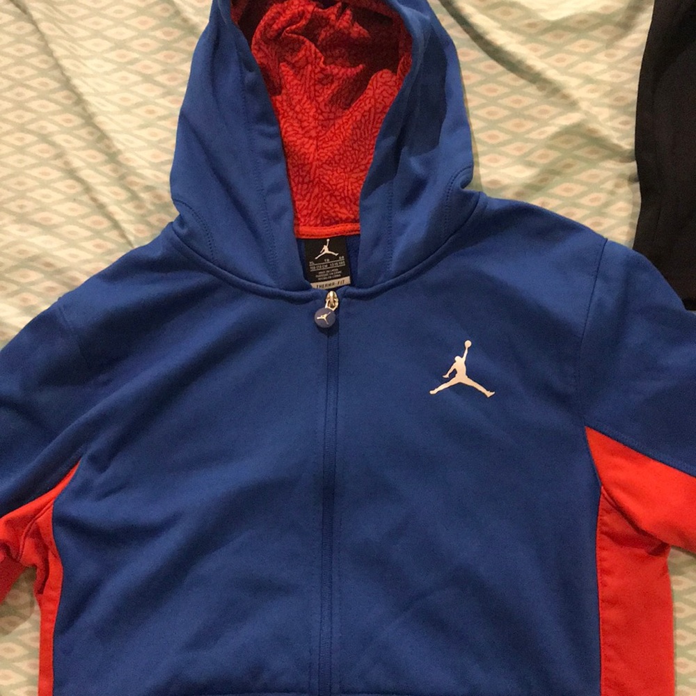 Jordan zip up hoodie